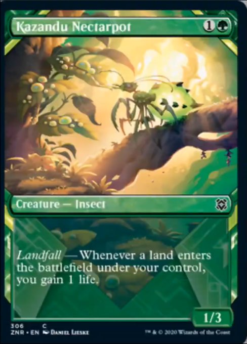 Kazandu Nectarpot (Showcase) (Zendikar Rising) Light Play