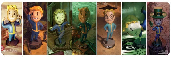 Magic: The Gathering - Fallout - S.P.E.C.I.A.L. Bobbleheads 8ft Table Playmat