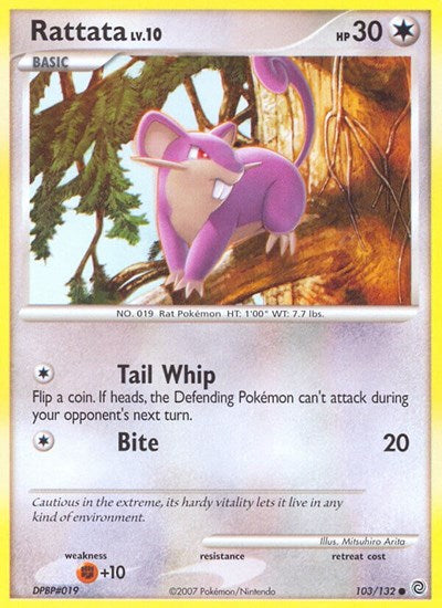 Rattata (Secret Wonders) Light Play