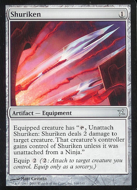 Shuriken (Betrayers of Kamigawa) Medium Play