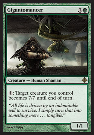 Gigantomancer (Rise of the Eldrazi) Light Play