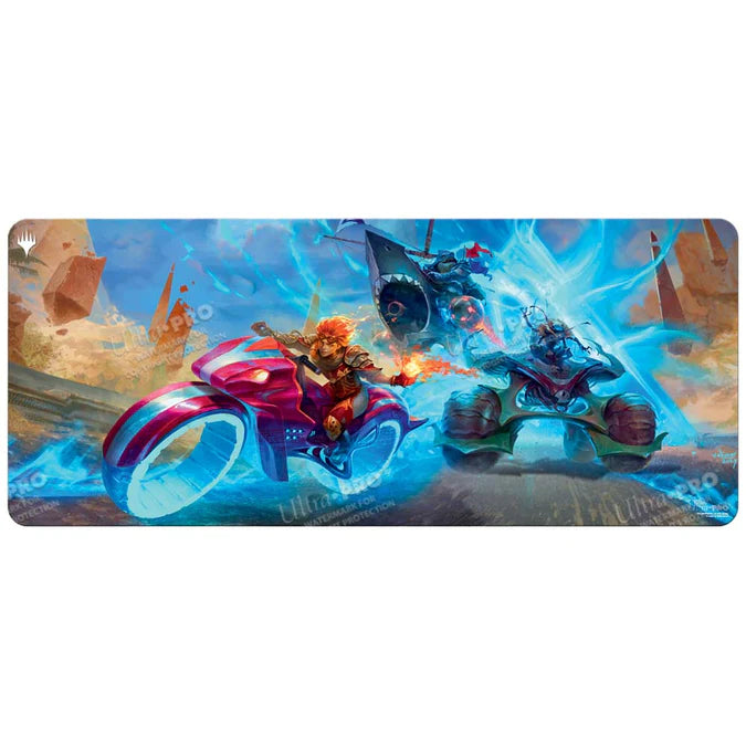 Ultra Pro - Aetherdrift Chandra Leading the Pack 6ft Table Playmat for Magic: The Gathering