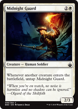 Midnight Guard (Battlebond) Light Play