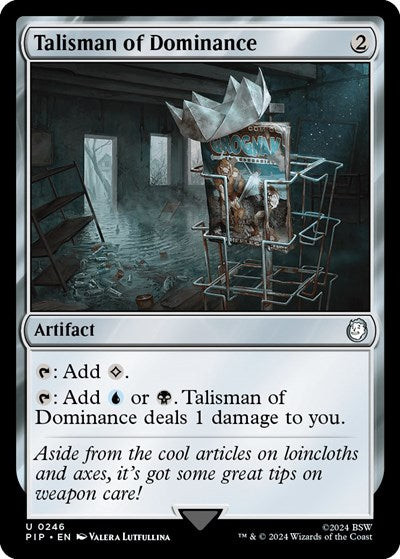 Talisman of Dominance (Universes Beyond: Fallout) Light Play