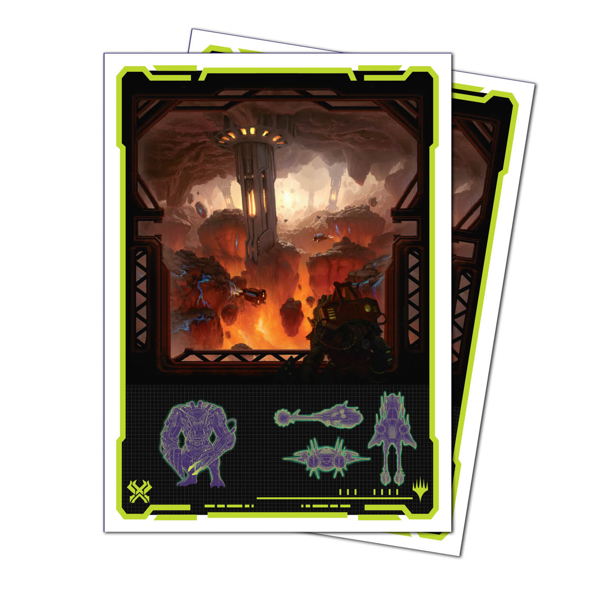 Ultra Pro - Edge of Eternities Kavaron, Memorial World 105ct APEX Deck Protector Sleeves for Magic: The Gathering