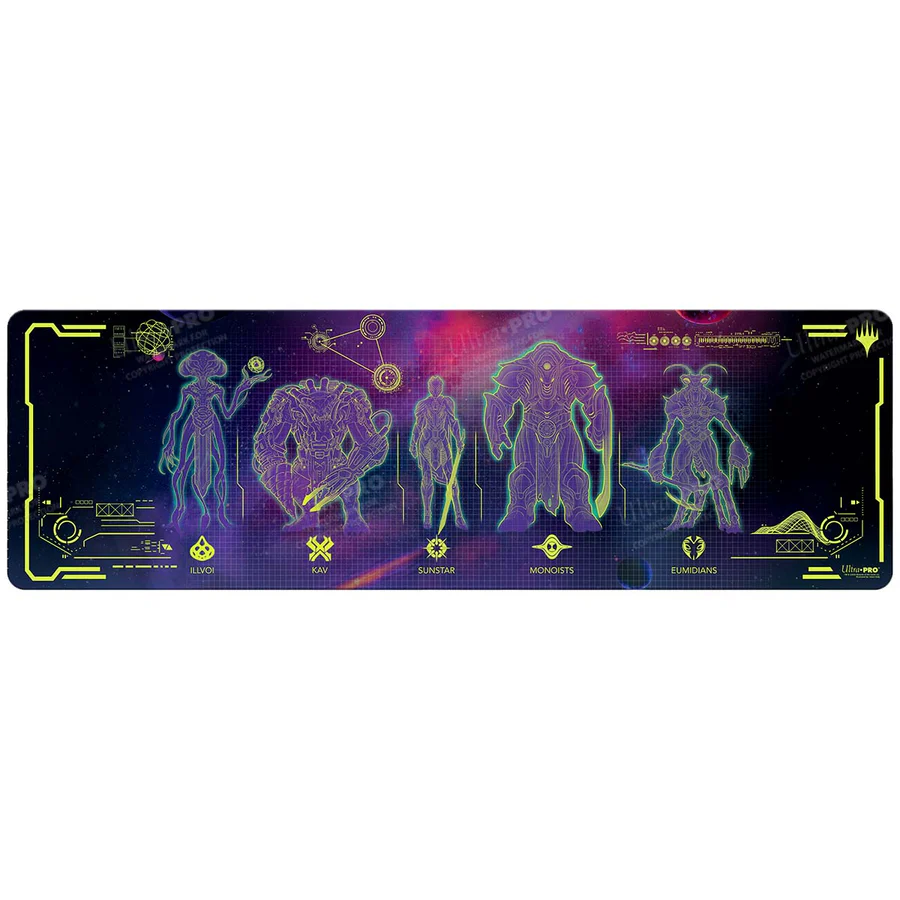 Ultra Pro - Edge of Eternities Alien Race Primer 8ft Table Playmat for Magic: The Gathering