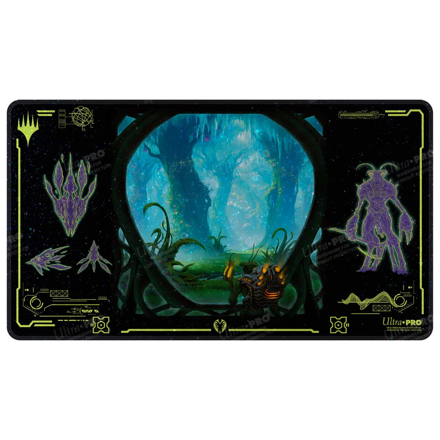Ultra Pro - Edge of Eternities Evendo, Waking Haven Holofoil Playmat for Magic: The Gathering