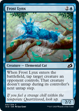 Frost Lynx (Ikoria: Lair of Behemoths) Light Play