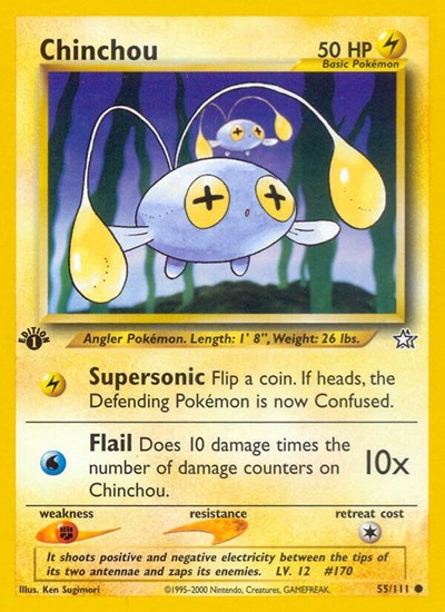 Chinchou (Neo Genesis) Damaged / Poor Unlimited