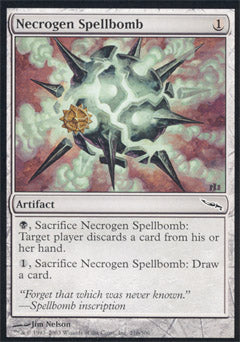 Necrogen Spellbomb (Mirrodin) Medium Play