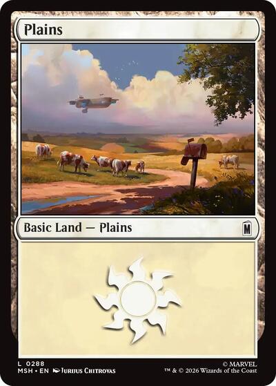 Plains (0288) (Marvel Super Heroes) Light Play
