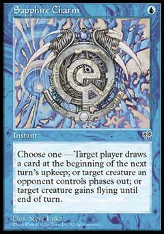 Sapphire Charm (Mirage) Light Play