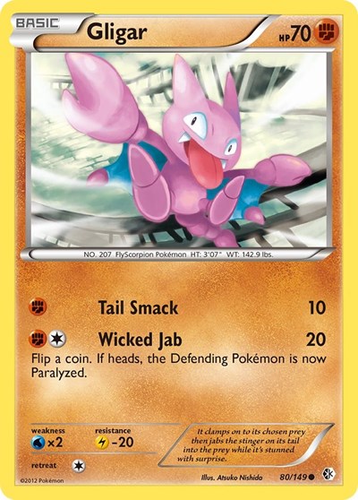 Gligar (Boundaries Crossed) Heavy Play