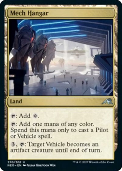 Mech Hangar (Kamigawa: Neon Dynasty) Light Play