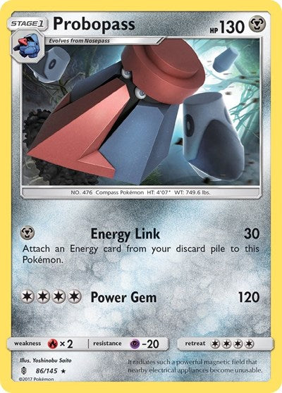 Probopass (SM - Guardians Rising) Medium Play