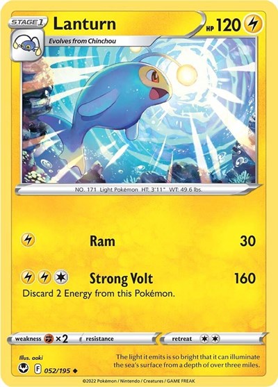 Lanturn (SWSH12: Silver Tempest) Light Play