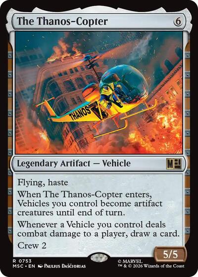 The Thanos-Copter (Commander: Marvel Super Heroes) Light Play