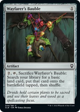 Wayfarer's Bauble (Commander Legends: Battle for Baldur's Gate) Light Play