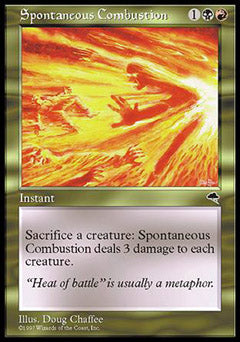 Spontaneous Combustion (Tempest) Heavy Play