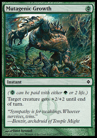 Mutagenic Growth (New Phyrexia) Light Play