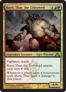 Ruric Thar, the Unbowed (Dragon's Maze) Medium Play Foil