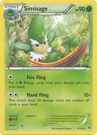 Simisage (XY - BREAKthrough) Medium Play