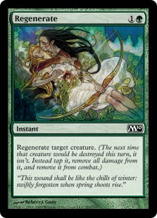 Regenerate (Magic 2010 Core Set) Light Play