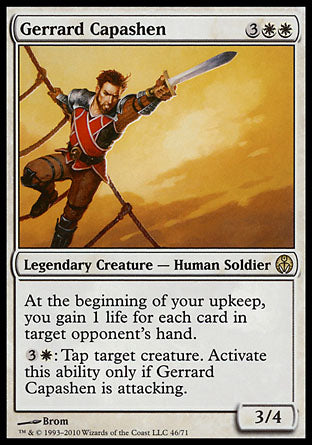 Gerrard Capashen (Duel Decks: Phyrexia vs The Coalition) Light Play