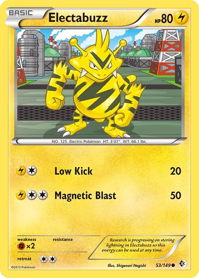Electabuzz (Boundaries Crossed) Damaged / Poor