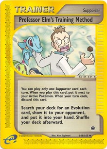 Professor Elm's Training Method (Expedition) Medium Play