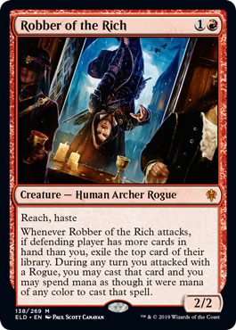 Robber of the Rich (Throne of Eldraine) Light Play