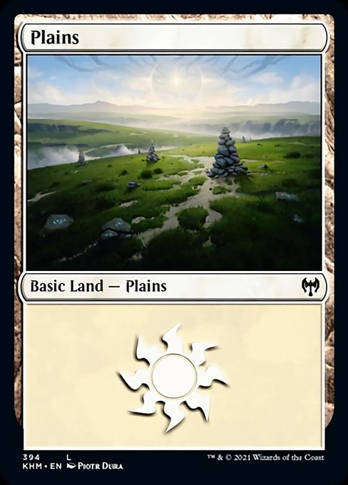 Plains (Kaldheim) Light Play