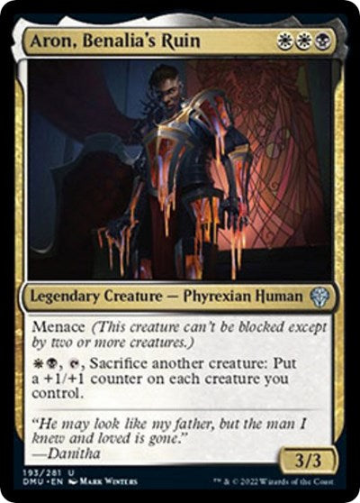 Aron, Benalia's Ruin (Dominaria United) Light Play