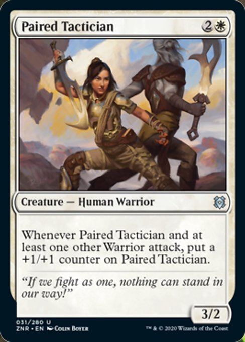 Paired Tactician (Zendikar Rising) Light Play