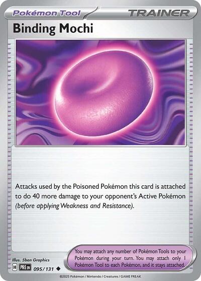 Binding Mochi (SV: Prismatic Evolutions) Light Play Reverse Holofoil