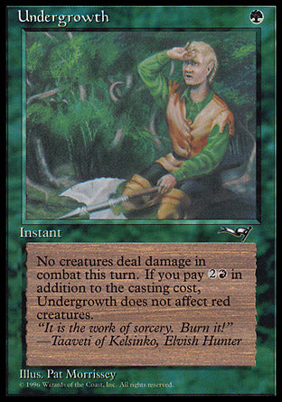 Undergrowth (Man with Ax) (Alliances) Light Play