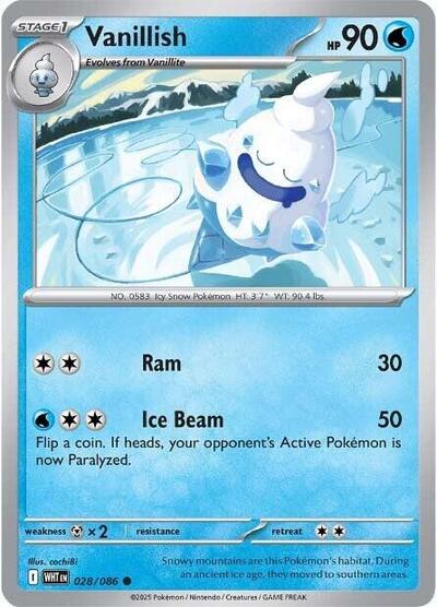 Vanillish (SV: White Flare) Light Play