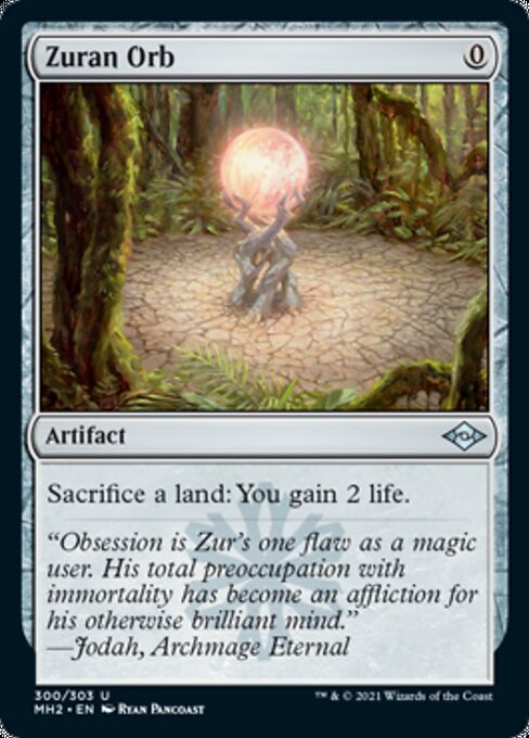 Zuran Orb (Modern Horizons 2) Light Play Foil