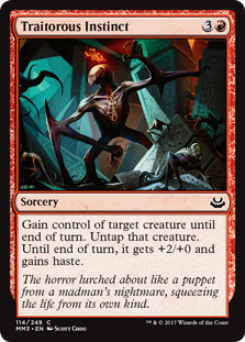 Traitorous Instinct (Modern Masters 2017) Light Play