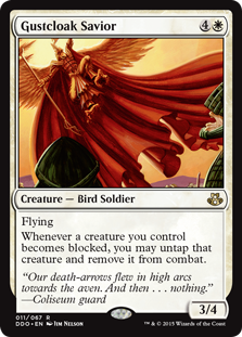 Gustcloak Savior (Duel Decks: Kiora vs Elspeth) Medium Play