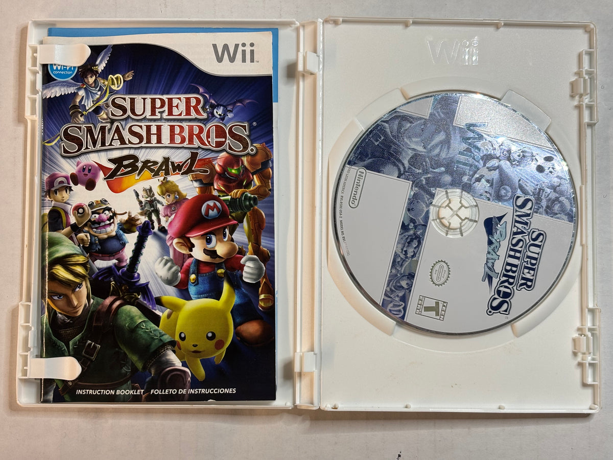 Super Smash Bros Brawl (In-Box, Complete) (Nintendo Wii) (Tested and Working)