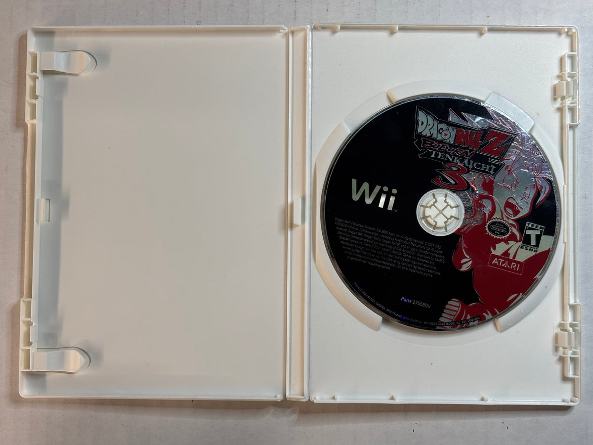 Dragon Ball Z Budokai Tenkaichi 3 (No Manual) (Nintendo Wii) (Tested and Working)