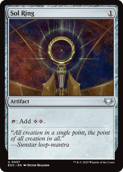 Sol Ring (Commander: Edge of Eternities) Light Play