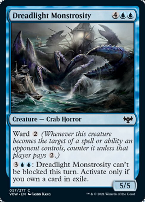 Dreadlight Monstrosity (Innistrad: Crimson Vow) Light Play