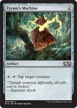 Tyrant's Machine (Magic 2015 Core Set) Medium Play