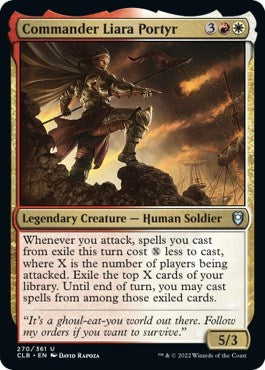 Commander Liara Portyr (Commander Legends: Battle for Baldur's Gate) Light Play Foil