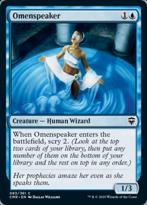Omenspeaker (Commander Legends) Light Play Foil
