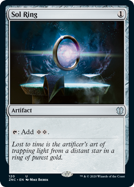 Sol Ring (Commander 2020 Zendikar Rising) Light Play