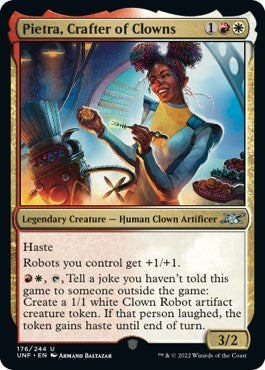 Pietra, Crafter of Clowns (Unfinity) Light Play