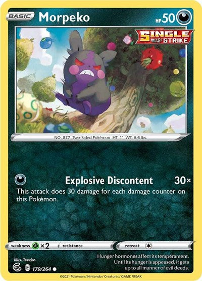 Morpeko (179) (SWSH08: Fusion Strike) Light Play